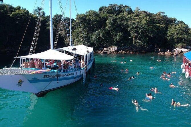 Angra dos Reis Boat Tour with Lunch - Santa Luzia Pier to Lagoa Azul: The Natural-Aquarium Stop