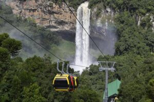 Canela Cable Car Park Ticket - Parque Bondinhos Canela check-in: elevators, restrooms, and your first lookout