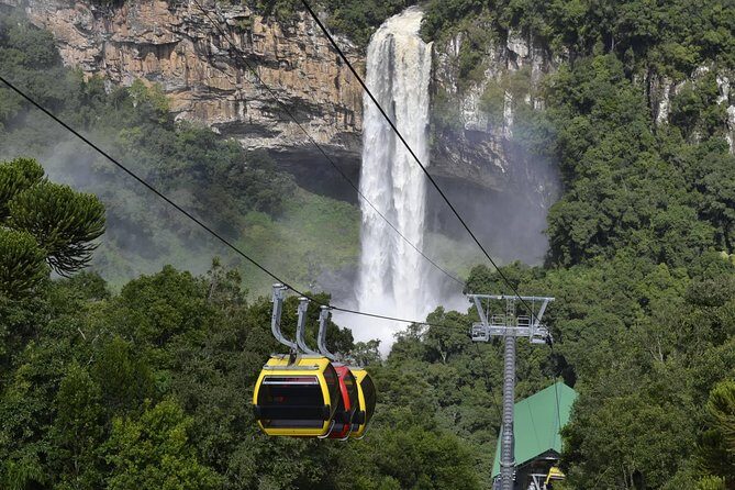 Canela Cable Car Park Ticket - Parque Bondinhos Canela check-in: elevators, restrooms, and your first lookout