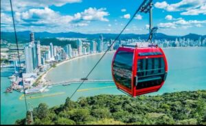 Florianópolis: Camboriu & Unipraias Park with Cable Car Ride - Unipraias Park cable car: three stations, one huge Atlantic Forest view