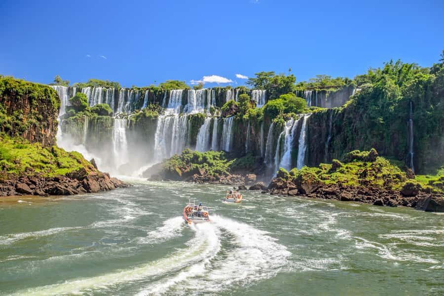 From Foz do Iguaçu: Argentinian Iguazu Falls with Boat Ride - Puerto Macuco jungle hike: the 100-meter drop that changes your perspective