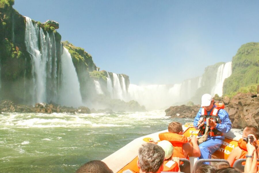 From Puerto Iguazu: Brazilian Falls with Boat Adventure - The included Chocolate Caseiro stop: a small detour that feels local