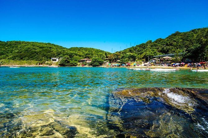 Guided Tour to Búzios with Boat Tour and Lunch - Praia da Tartaruga: calm water and a family-friendly vibe