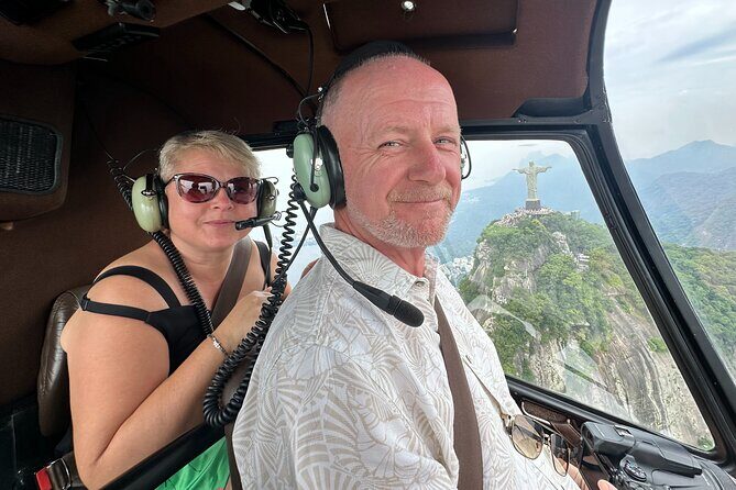 Helicopter Ride in Rio de Janeiro - 30 Minutes by Comandante Nobre - Comandante Nobre’s Route: Barra to Christ in About 30 Minutes