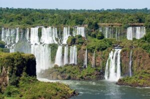 Iguassu Falls Brazilian Side: Macuco Safari, Helicopter Flight and Bird Park - Iguassu Falls walkways: Devil’s Throat, mist, and up-close power