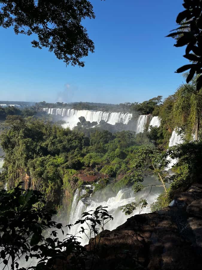 Iguassu Falls: Private Tour Argentina side - Upper Circuit walkways: panoramic views from above the falls