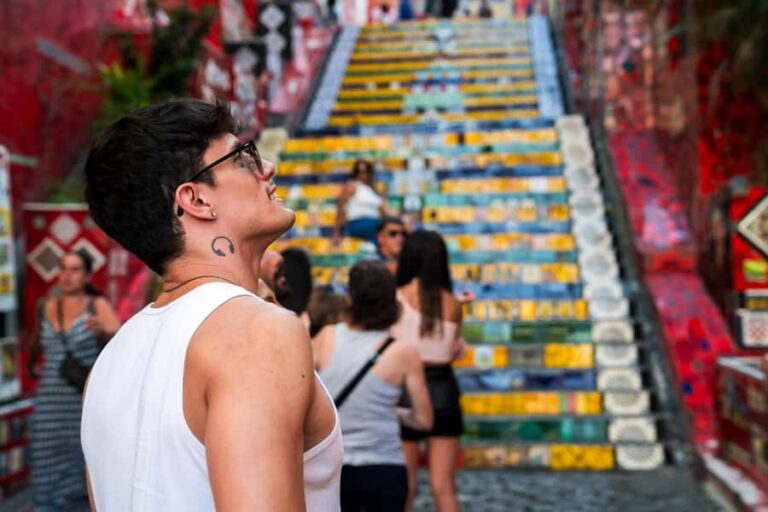 Rio: Christ the Redeemer & Selarón Steps Half-Day Tour - Getting picked up in Copacabana and up to Corcovado