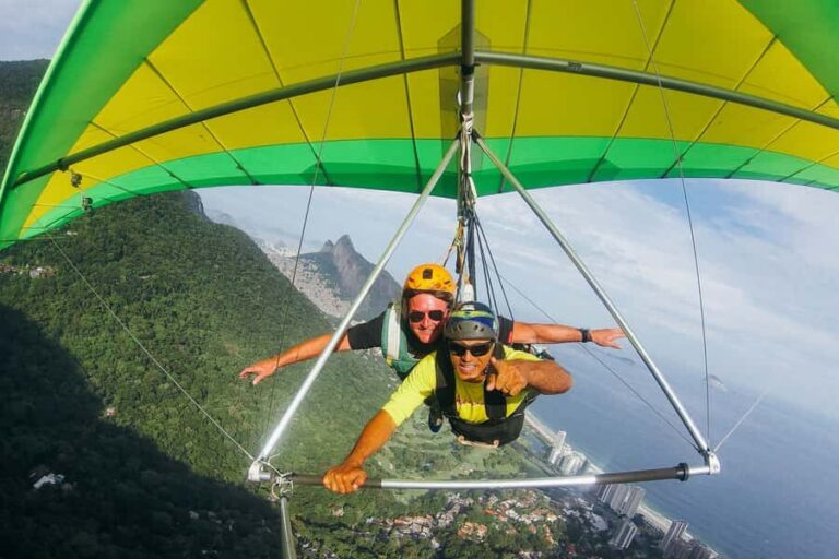 Rio de Janeiro: Hang Gliding Tandem Flight - The Timing You Should Expect: About 2.5 Hours, 7–15 Minutes in the Air