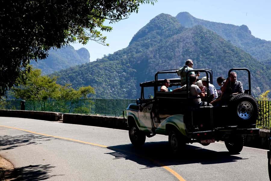 Rio: Half-Day Jeep Tour at Floresta da Tijuca - Vista Chinesa and the Christ Statue view without the full city circus